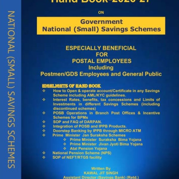 Hand Book 2026-27 for National (Small) Savings Schemes