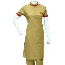 India Post Postwoman Chudithar Uniform Set (Half Sleeve)