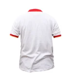 India Post White Polo T-Shirt Back View